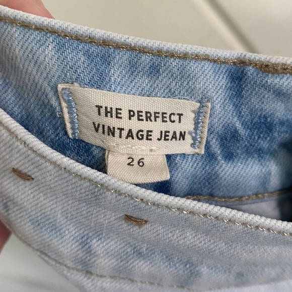 Madewell, The Perfect Vintage Jean, Torrance Wash, Light Wash - Picture 7 of 9
